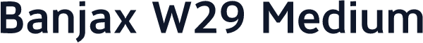 Banjax W29 Medium