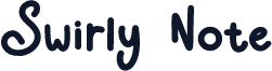 Swirly Note