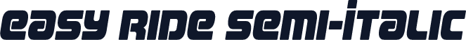Easy Ride Semi-Italic