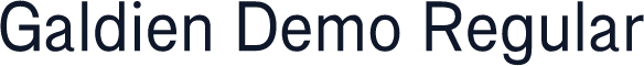 Galdien Demo Regular
