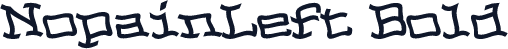 NopainLeft Bold