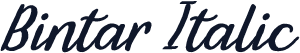 Bintar Italic
