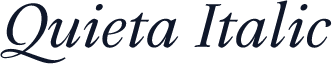 Quieta Italic
