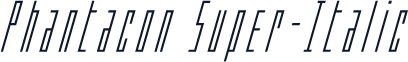 Phantacon Super-Italic