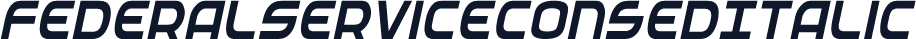 FederalServiceConsedItalic