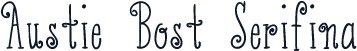 Austie Bost Serifina