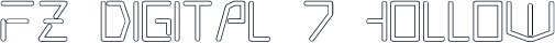 FZ DIGITAL 7 HOLLOW