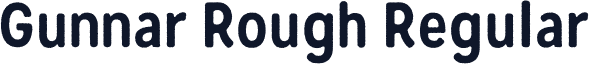 Gunnar Rough Regular
