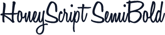 HoneyScript SemiBold
