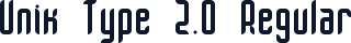 Unik Type 2.0 Regular