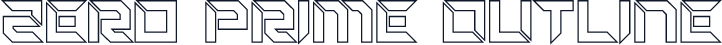 Zero Prime Outline