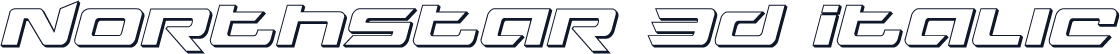Northstar 3D Italic