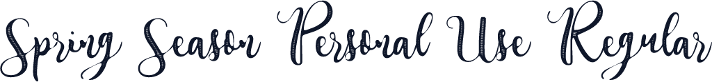 Spring Season Personal Use Regular