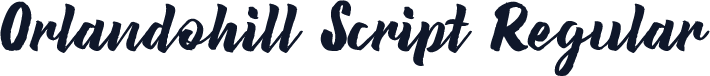 Orlandohill Script Regular