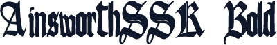 AinsworthSSK Bold