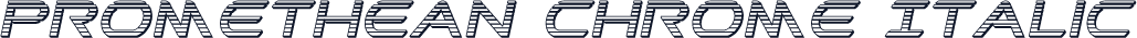Promethean Chrome Italic