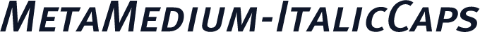 MetaMedium-ItalicCaps