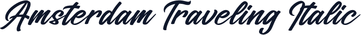 Amsterdam Traveling Italic