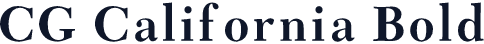 CG California Bold