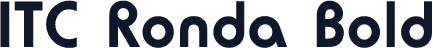 ITC Ronda Bold