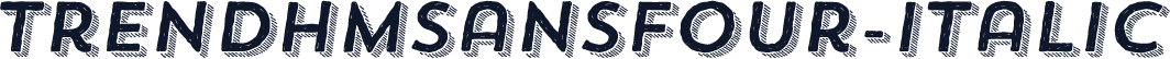 TrendHMSansFour-Italic
