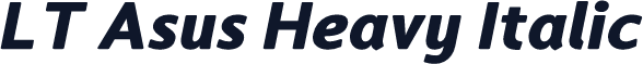 LT Asus Heavy Italic