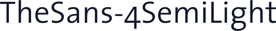 TheSans-4SemiLight