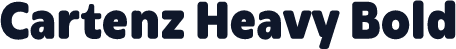 Cartenz Heavy Bold