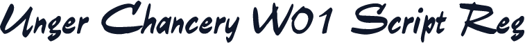 Unger Chancery W01 Script Reg