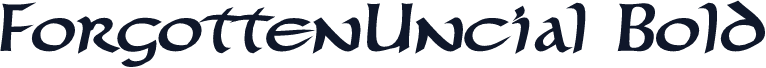 ForgottenUncial Bold
