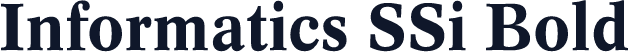 Informatics SSi Bold