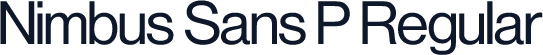 Nimbus Sans P Regular