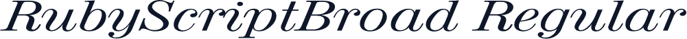 RubyScriptBroad Regular