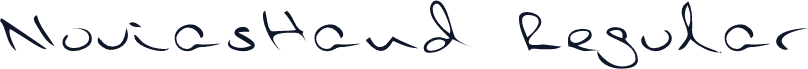 NoviasHand Regular