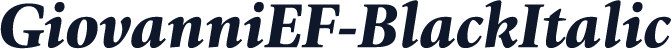 GiovanniEF-BlackItalic