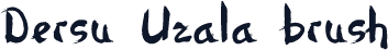 Dersu Uzala brush