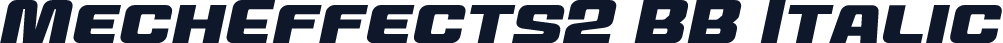 MechEffects2 BB Italic