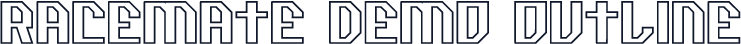 Racemate Demo Outline