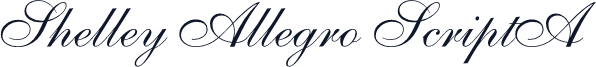 Shelley Allegro ScriptA