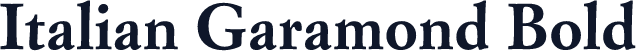 Italian Garamond Bold