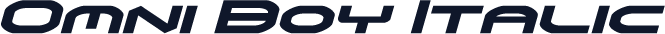 Omni Boy Italic