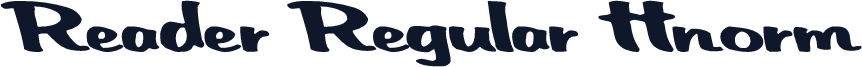 Reader Regular ttnorm