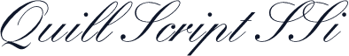 Quill Script SSi