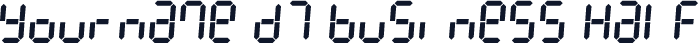 Yourname D7 Business Half