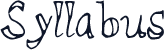 Syllabus