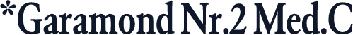 *Garamond Nr.2 Med.C