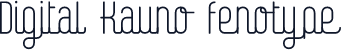 Digital Kauno fenotype