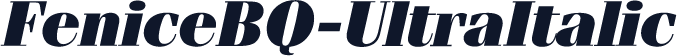 FeniceBQ-UltraItalic