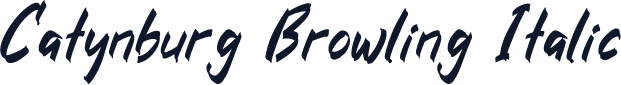 Catynburg Browling Italic
