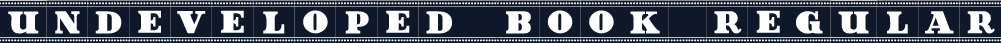 Undeveloped Book Regular